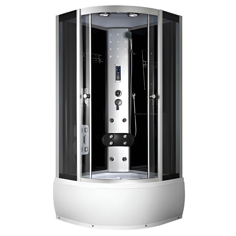 KABINA PRYSZNICOWA Z HYDROMASAŻEM I SAUNĄ WSH7101S 90x90 CM WSH7101S-90