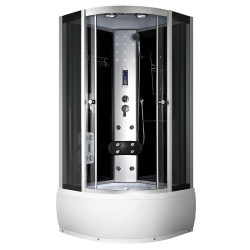 KABINA PRYSZNICOWA Z HYDROMASAŻEM I SAUNĄ WSH7080S 80x80 CM WSH7080S-80
