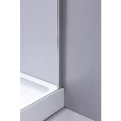 KABINA PRYSZNICOWA Z BRODZIKIEM CHROM KZ91A+SXL07A KZ91A+SXL07A-WH