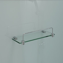 KABINA PRYSZNICOWA PÓŁOKRĄGŁA Z BRODZIKIEM WSH305A MAT CHROM 80x80 CM WSH305A-MAT-80