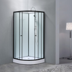 KABINA PRYSZNICOWA PÓŁOKRĄGŁA WSH313B 90x90 CM WSH313B-90