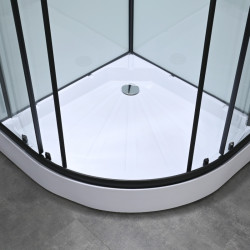 KABINA PRYSZNICOWA PÓŁOKRĄGŁA WSH313B 90x90 CM WSH313B-90