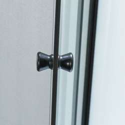 KABINA PRYSZNICOWA PÓŁOKRĄGŁA WSH313B 90x90 CM WSH313B-90