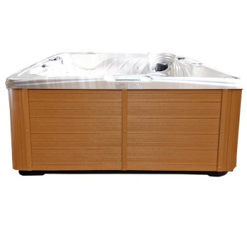 JACUZZI OGRODOWE WANNA SPA704 210x200 CAPPUCCINO OBUDOWA NATURAL
