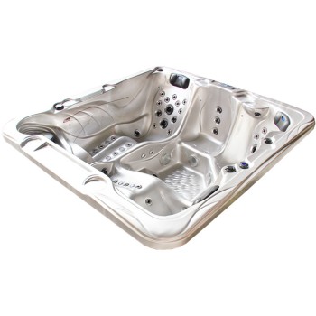 JACUZZI OGRODOWE WANNA SPA704 210x200 CAPPUCCINO OBUDOWA NATURAL
