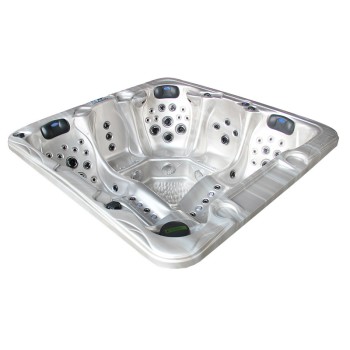 JACUZZI OGRODOWE WANNA SPA704 210x200 CAPPUCCINO OBUDOWA NATURAL