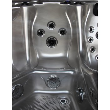JACUZZI OGRODOWE WANNA SPA704 210x200 CAPPUCCINO OBUDOWA NATURAL