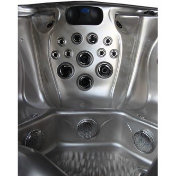 JACUZZI OGRODOWE WANNA SPA704 210x200 CAPPUCCINO OBUDOWA NATURAL