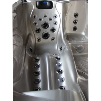 JACUZZI OGRODOWE WANNA SPA704 210x200 CAPPUCCINO OBUDOWA NATURAL