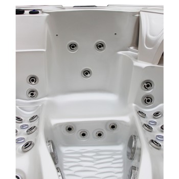 JACUZZI OGRODOWE WANNA SPA705 210x170 Biała perła