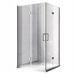 KABINA PRYSZNICOWA PROSTOKĄTNA KZ13C CHROM 120x90 CM KZ13C-120X90