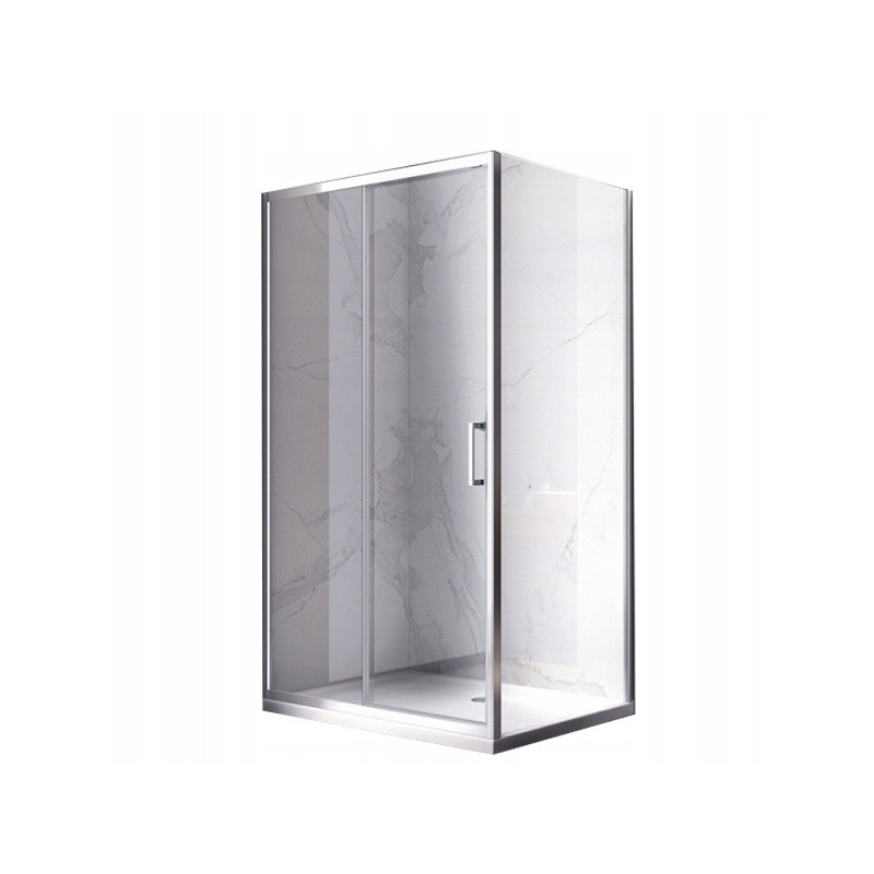 KABINA PRYSZNICOWA PROSTOKĄTNA KZ104C CHROM 120x90 CM KZ104C-120X90