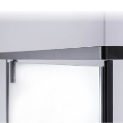 KABINA PRYSZNICOWA PROSTOKĄTNA BS16C CZARNA 120x90 CM BS16C-120X90