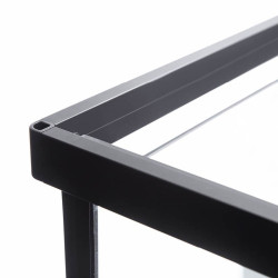 KABINA PRYSZNICOWA PROSTOKĄTNA BS16B CZARNA 110x90 CM BS16B-110X90