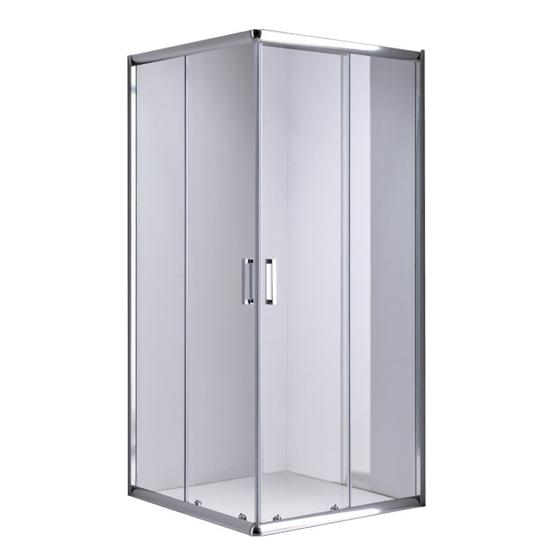 KABINA PRYSZNICOWA KWADRATOWA ZKM-1019 CHROM 100X100 CM ZKM-1019