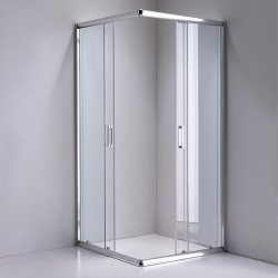 KABINA PRYSZNICOWA KWADRATOWA ZKM-1019 CHROM 100X100 CM ZKM-1019
