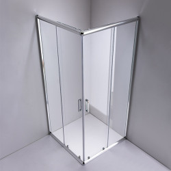 KABINA PRYSZNICOWA KWADRATOWA ZKM-1019 CHROM 100X100 CM ZKM-1019