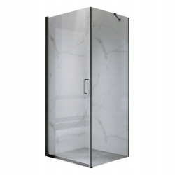 KABINA PRYSZNICOWA KWADRATOWA ZBR-900 CZARNA 90x90 CM ZBR-900