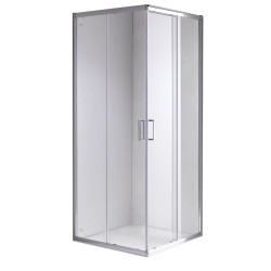 KABINA PRYSZNICOWA KWADRATOWA KZ93A CHROM 80x80 CM KZ93A-80