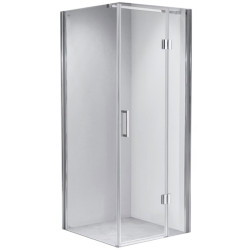 KABINA PRYSZNICOWA KWADRATOWA KZ1390B CHROM 90x90 CM KZ1390B-90