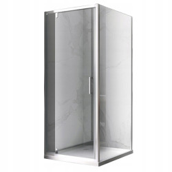 KABINA PRYSZNICOWA KWADRATOWA KZ04B CHROM 80x80 CM KZ04B-80