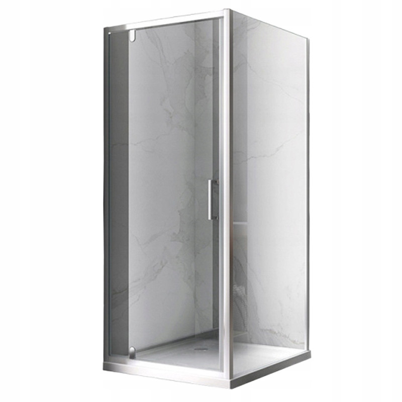 KABINA PRYSZNICOWA KWADRATOWA KZ04B CHROM 80x80 CM KZ04B-80