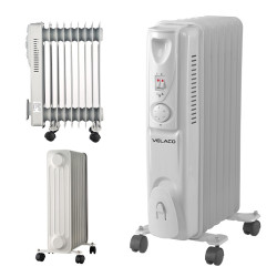 GRZEJNIK OLEJOWY ELEKTRYCZNY 9 ŻEBER TERMOSTAT MERAPI 2000 WAT MERAPI