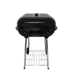 GRILL OGRODOWY WĘGLOWY Z POKRYWĄ VL05 CZARNY VL05-BLACK