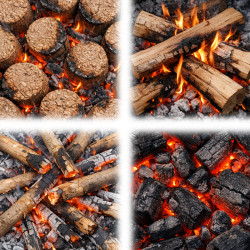 GRILL OGRODOWY WĘGLOWY Z POKRYWĄ OKRĄGŁY VL04 CZARNY VL04-BLACK
