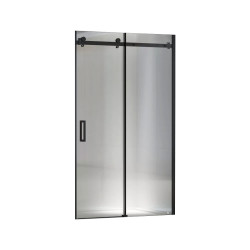 DRZWI PRYSZNICOWE ZBB-1506 CZARNE 145-150 CM 6 MM ZBB-1506