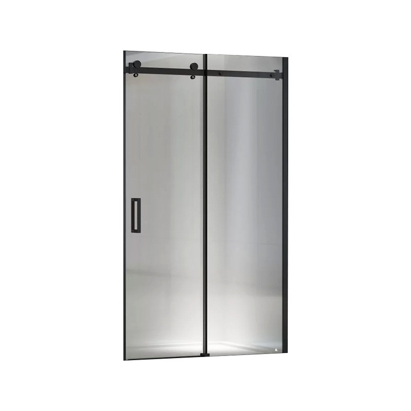 DRZWI PRYSZNICOWE ZBB-1506 CZARNE 145-150 CM 6 MM ZBB-1506
