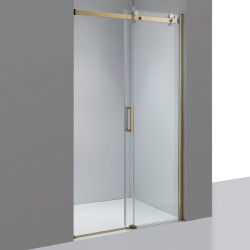 DRZWI PRYSZNICOWE SH03C ZŁOTE 105-110 CM 8 MM SH03C-GL-110