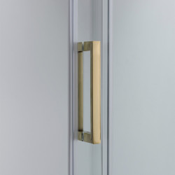 DRZWI PRYSZNICOWE SH03C ZŁOTE 105-110 CM 8 MM SH03C-GL-110