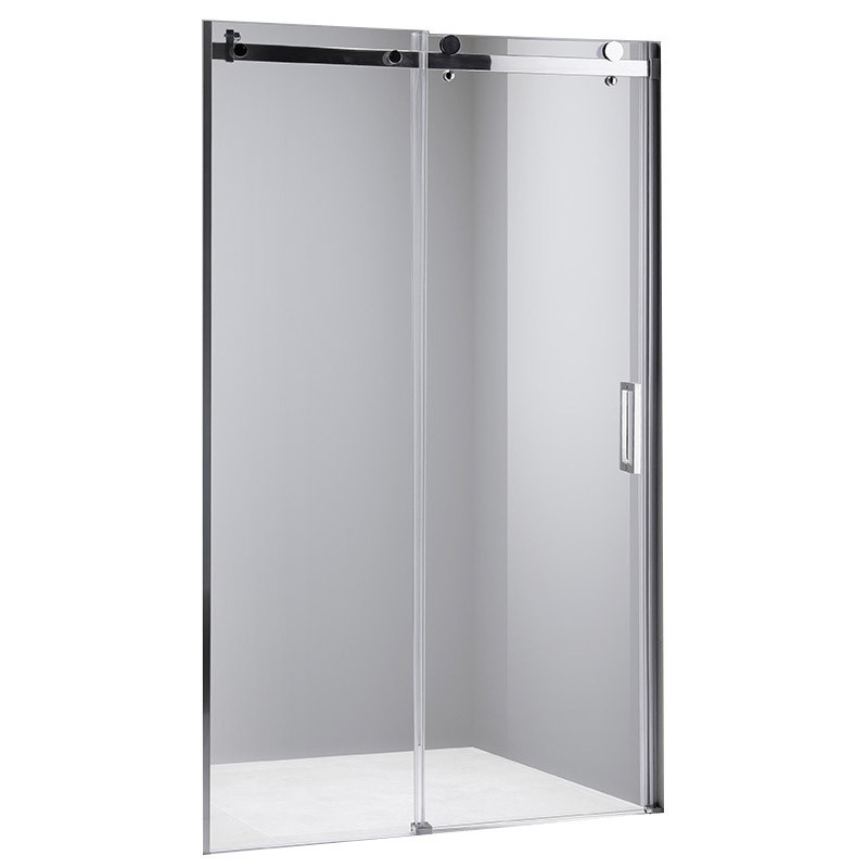 DRZWI PRYSZNICOWE PRZESUWNE DO WNĘKI SH03C CHROM 105-110 CM 8 MM