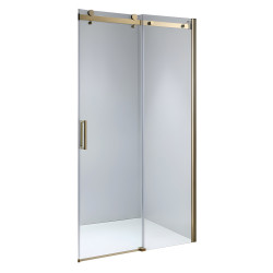 DRZWI PRYSZNICOWE SH03B ZŁOTE 95-100 CM 8 MM SH03B-GL-100