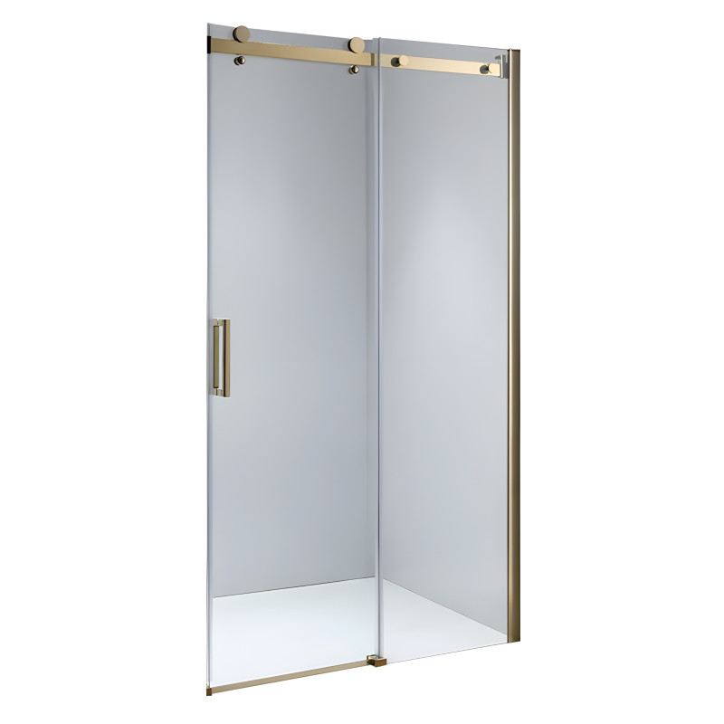DRZWI PRYSZNICOWE SH03B ZŁOTE 95-100 CM 8 MM SH03B-GL-100