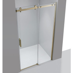 DRZWI PRYSZNICOWE SH03B ZŁOTE 95-100 CM 8 MM SH03B-GL-100