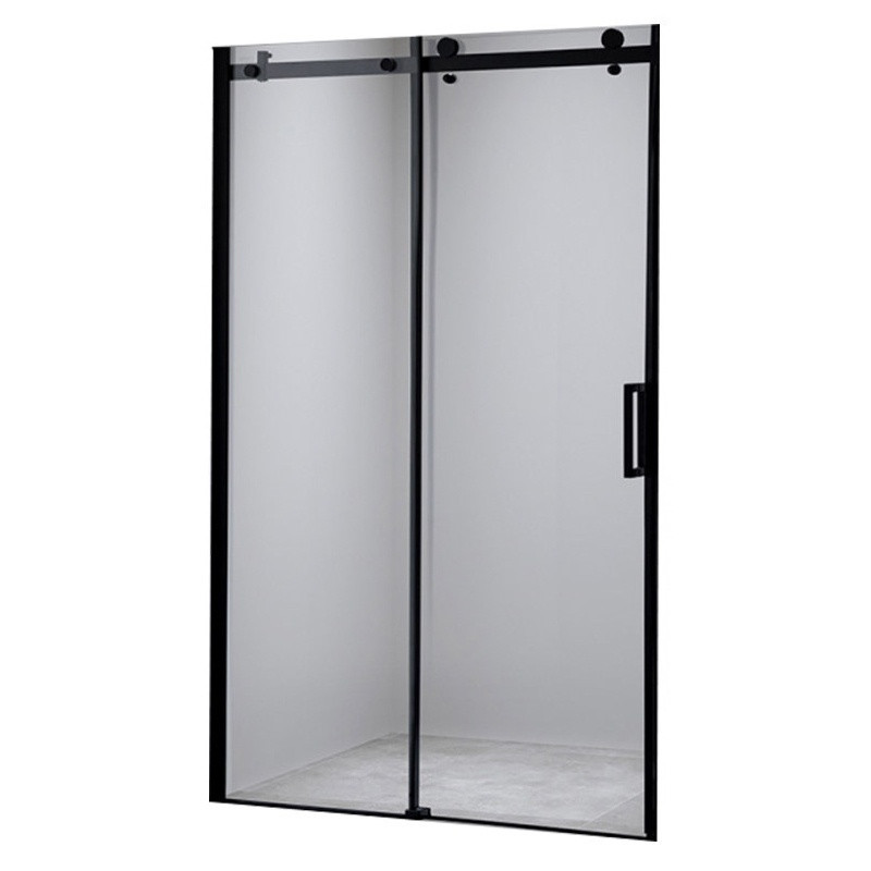 DRZWI PRYSZNICOWE SH03B CZARNE 95-100 CM 8 MM SH03B-BL-100