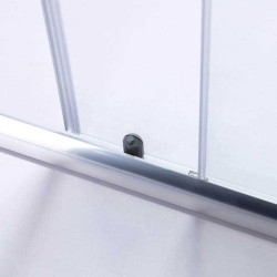 DRZWI PRYSZNICOWE SH02B CHROM 90 CM 6 MM SH02B-90