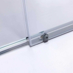 DRZWI PRYSZNICOWE SH02B CHROM 90 CM 6 MM SH02B-90