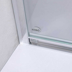 DRZWI PRYSZNICOWE SH02B CHROM 90 CM 6 MM SH02B-90