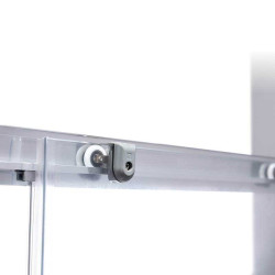 DRZWI PRYSZNICOWE SH02B CHROM 90 CM 6 MM SH02B-90
