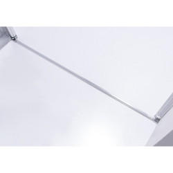 DRZWI PRYSZNICOWE SH01F CHROM 130 CM 6 MM SH01F-130