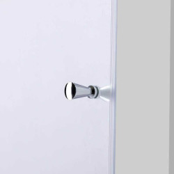 DRZWI PRYSZNICOWE SH01D CHROM 110 CM 6 MM SH01D-110