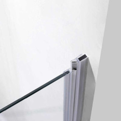 DRZWI PRYSZNICOWE SH01D CHROM 110 CM 6 MM SH01D-110
