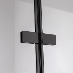 DRZWI PRYSZNICOWE SH01C CZARNE 100 CM SH01C-BL-100