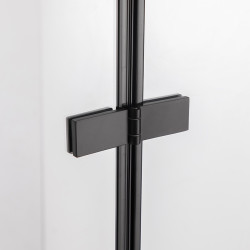 DRZWI PRYSZNICOWE SH01C CZARNE 100 CM SH01C-BL-100