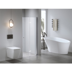 DRZWI PRYSZNICOWE SH01A CHROM 80 CM 6 MM SH01A-80