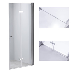 DRZWI PRYSZNICOWE SH01A CHROM 80 CM 6 MM SH01A-80