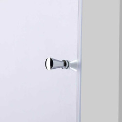 DRZWI PRYSZNICOWE SH01A CHROM 80 CM 6 MM SH01A-80